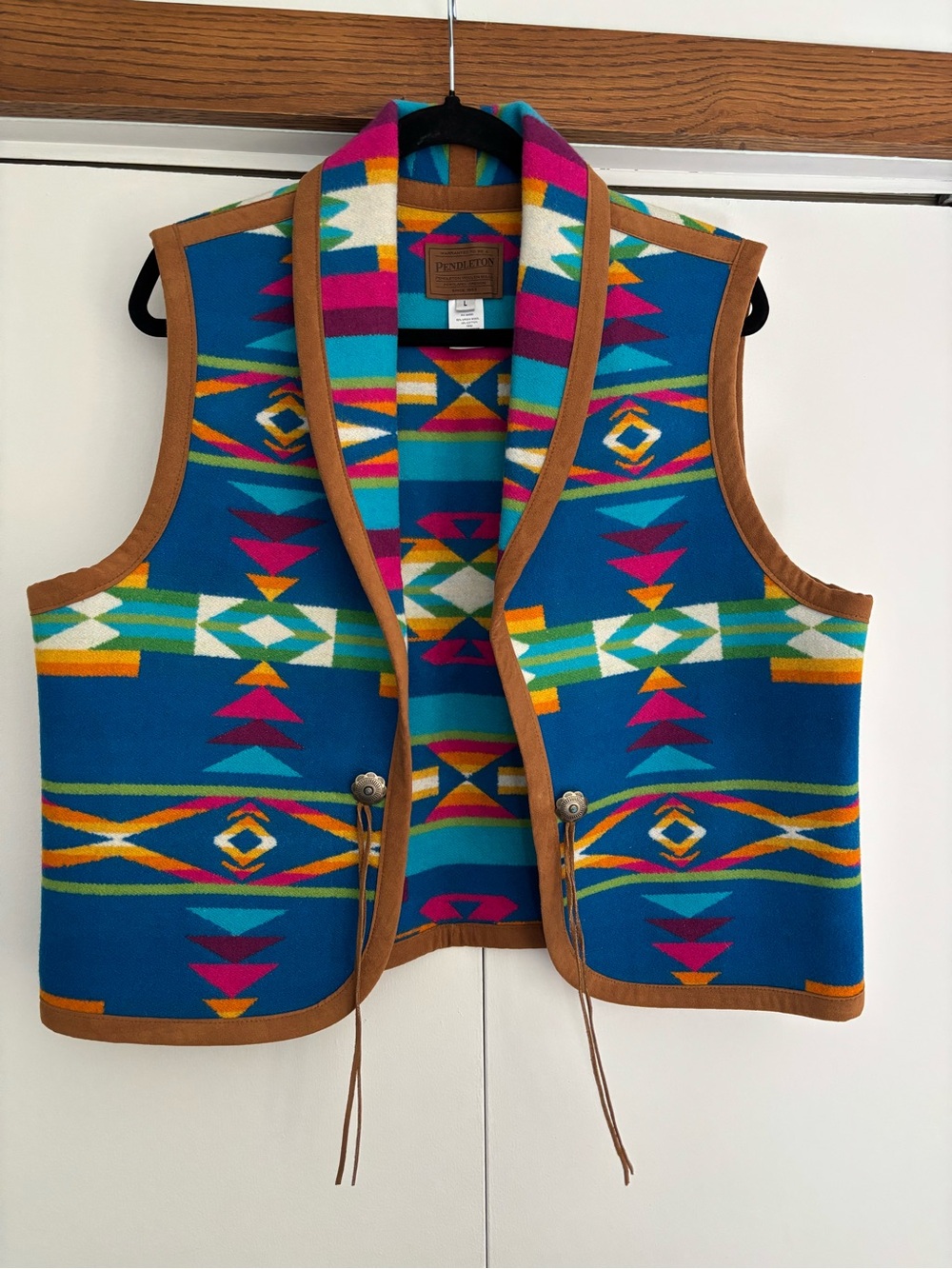 Vintage Pendleton wool vest size large